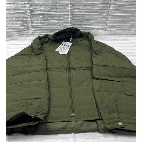 Huaqiao Womens Quilted Puffer Jackets Lightweight Zipper Short Padded Coat - Picture 8 of 9